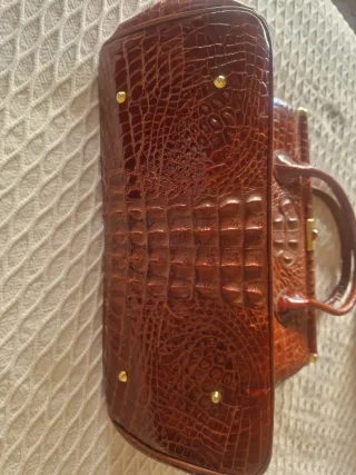 Bolso piel cocodrilo