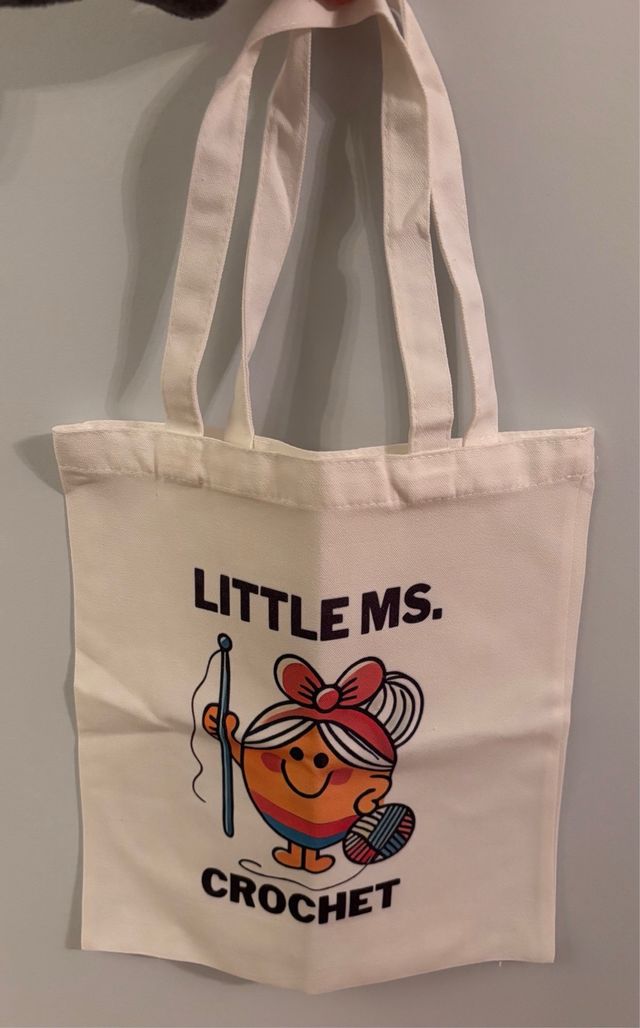 Bolsa Totebag y Neceser Little Ms. Crochet