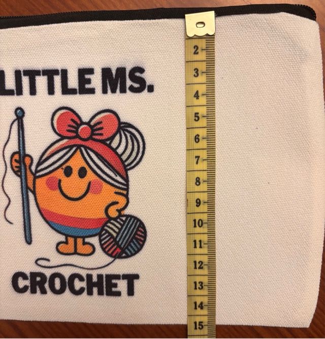 Bolsa Totebag y Neceser Little Ms. Crochet