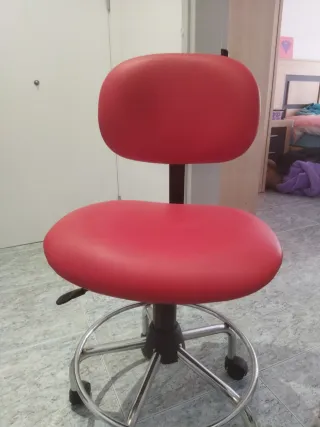 Silla de escritorio roja