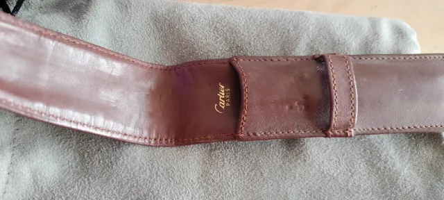 Cartier Must II Bolígrafo y Lapicero Chapados Oro