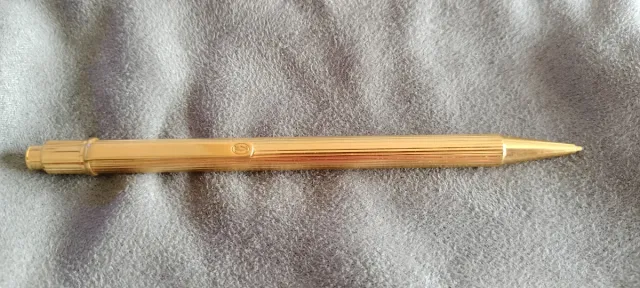 Cartier Must II Bolígrafo y Lapicero Chapados Oro