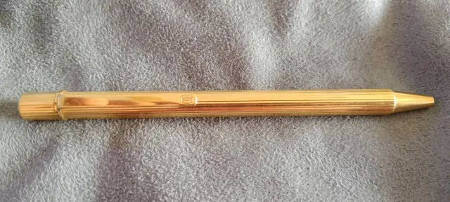 Cartier Must II Bolígrafo y Lapicero Chapados Oro