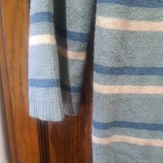 Vestido Hug&Clau rayas azul y blanco