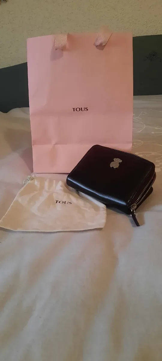 Monedero Tous Negro Tarjetero