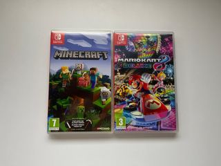 Minecraft + Mario Kart 8 Deluxe Switch