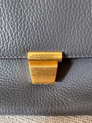 Bolso Coccinelle Cuero Gris