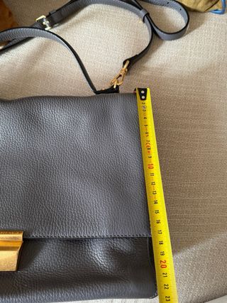 Bolso Coccinelle Cuero Gris