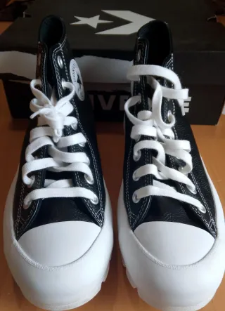 Zapatillas Converse Mujer Talla 39.5 Negras