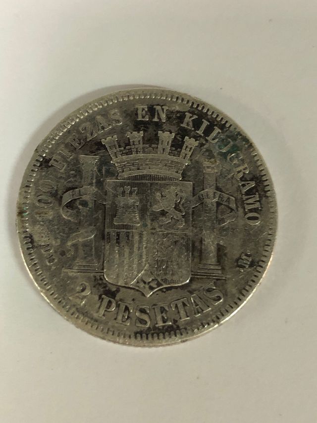 Moneda España 1870