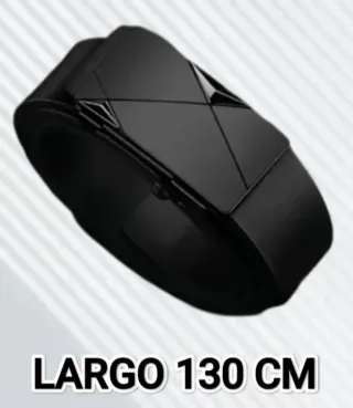 CINTURON HOMBRE CUERO SINTETICO 130 cm