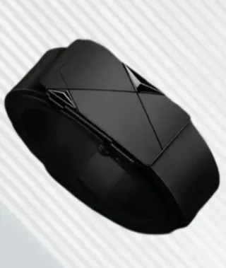 CINTURON HOMBRE CUERO SINTETICO 130 cm