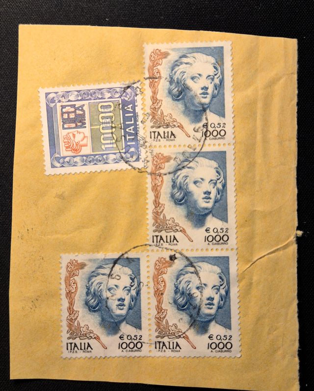 Lotto 5 Francobolli Italiani