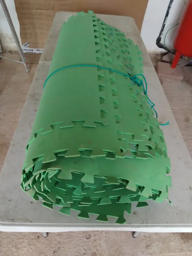 Puzzle Goma Eva Verde