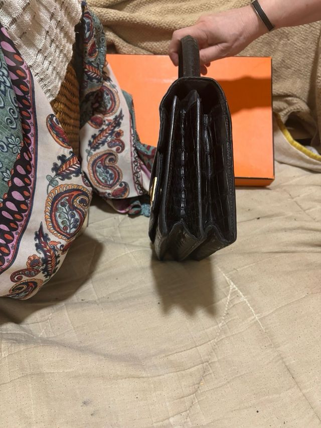 Bolso Hermès kelly piano Negro Ed Especial