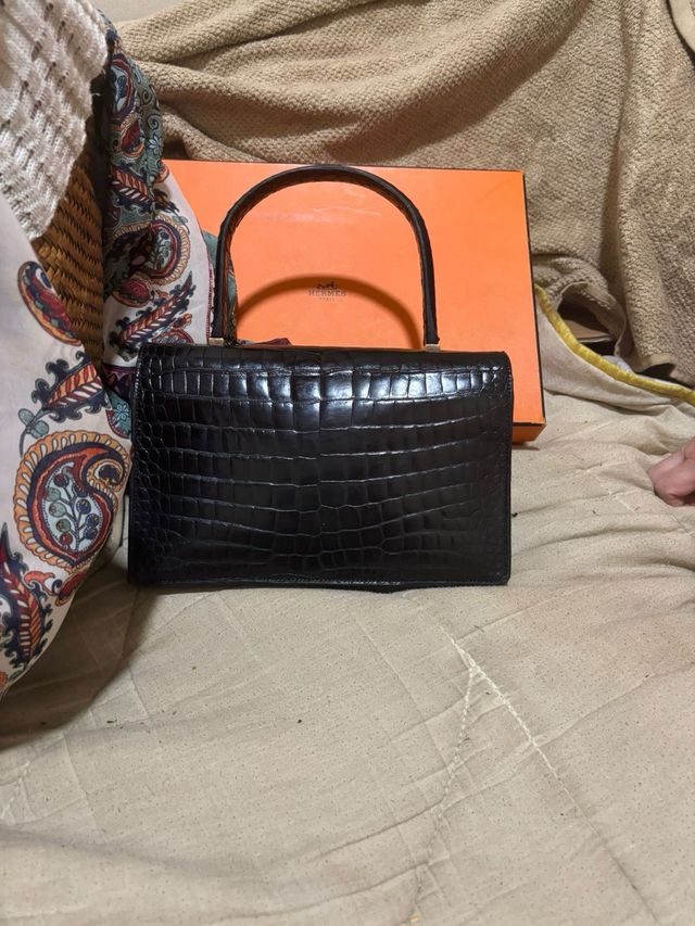 Bolso Hermès kelly piano Negro Ed Especial