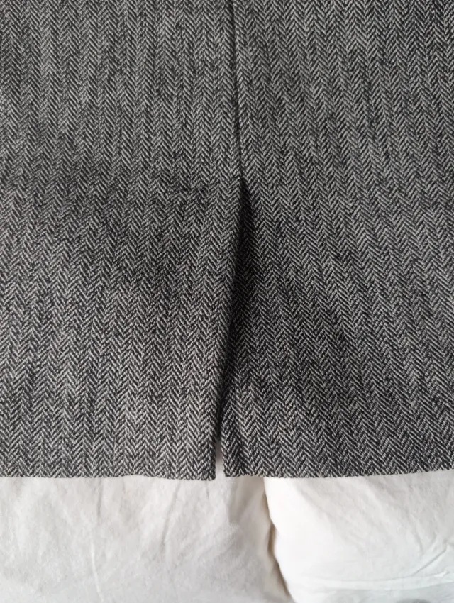 Gonna invernale grigia