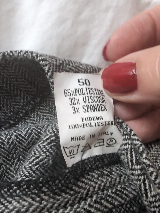 Gonna invernale grigia