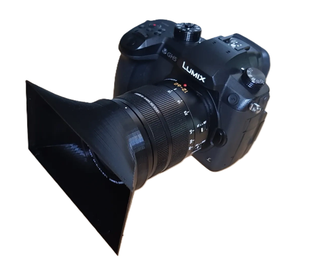 Parasol Objetivo Panasonic GH5 12-60mm