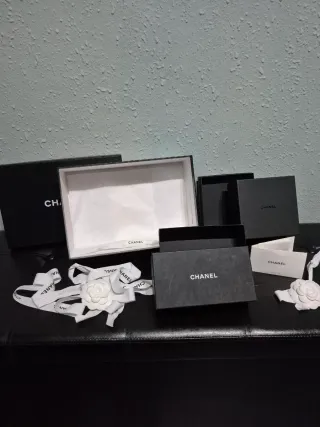 Lote 3 Cajas Chanel Negras