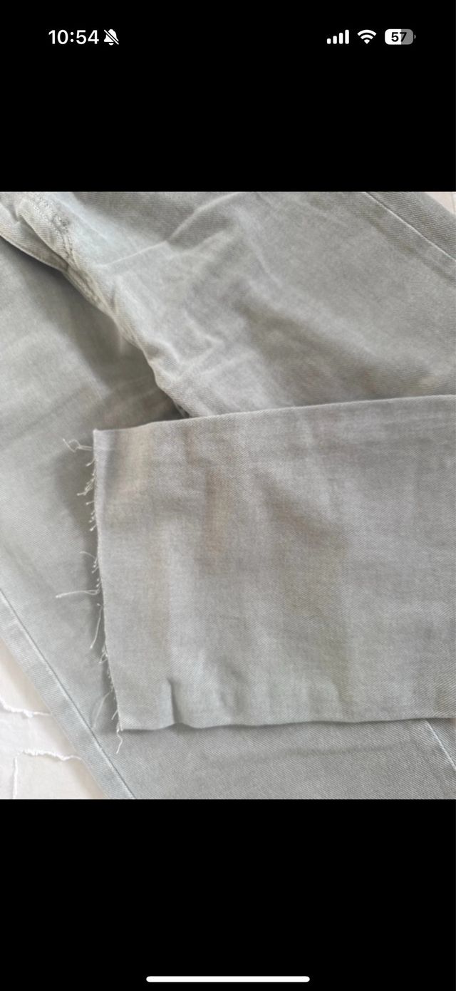 Pack vaqueros ZARA  dos negros y uno verde