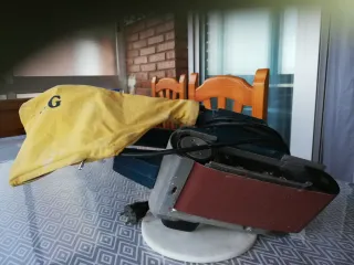Lijadora de cinta con bolsa de polvo