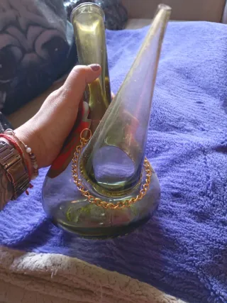 Porrón de vino antiguo