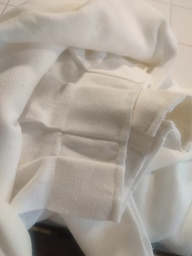 Cortinas Lino Blanco 2.40 x 2 Metros