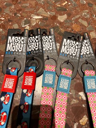 Max & Moly Llaveros Urban Pets