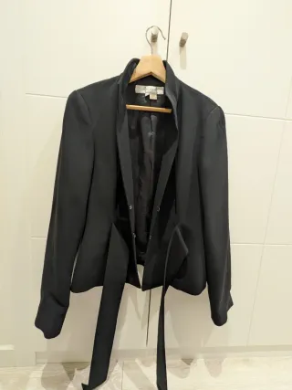 Chaqueta Zara Talla 40 Negra