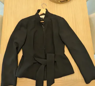 Chaqueta Zara Talla 40 Negra