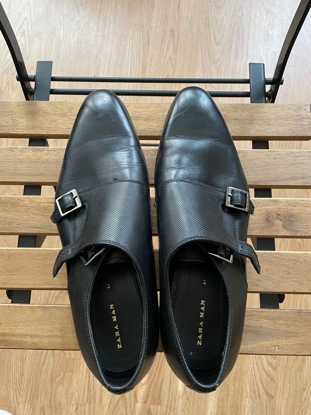 Zapatos de vestir Zara Doble Hebilla Hombre