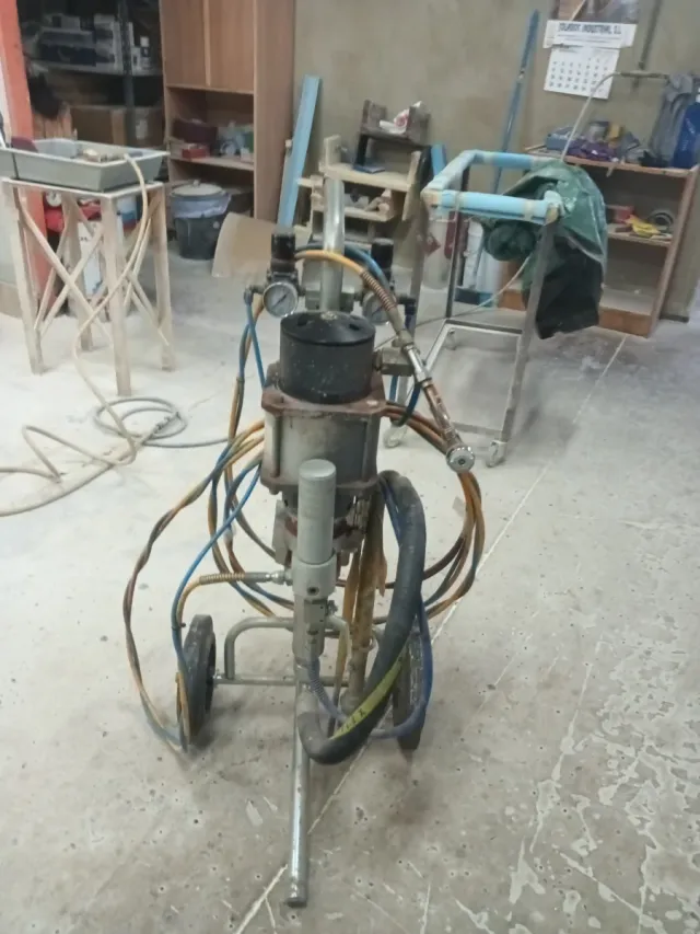 Máquina Piston Pintar Industrial ,Completa ,fotos.