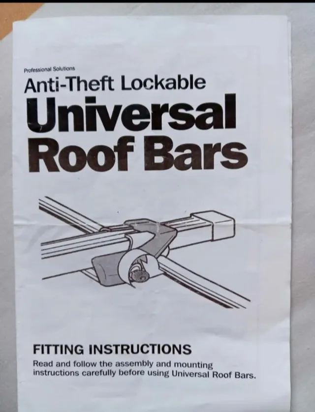 Barras de coche negras