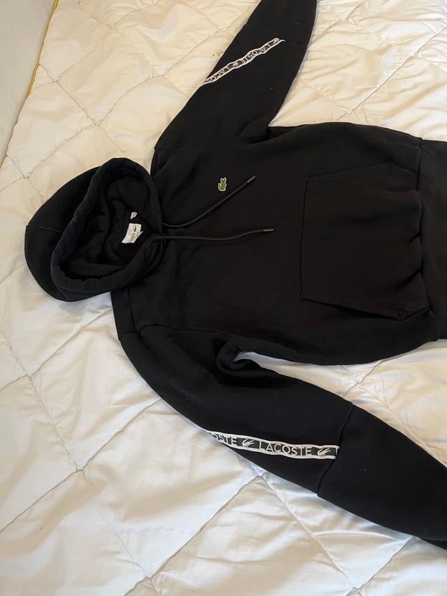 Sudadera Lacoste Negra