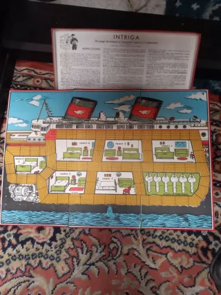Juego INTRIGA antiguo coleccionista