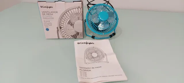 Ventilador de mesa El Corte Inglés Florida
