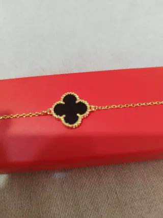 Bracciale Argento 925 Nero e Oro