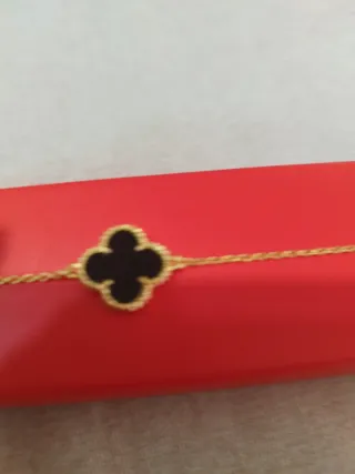 Bracciale Argento 925 Nero e Oro