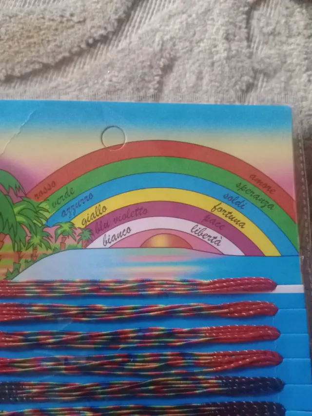 100 Braccialetti dell'Amicizia Multicolore