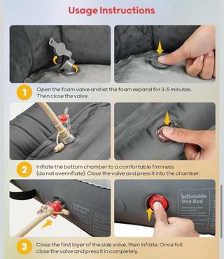 Letto gonfiabile per cani QPAU