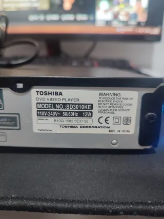 Reproductor DVD Toshiba SD5300 HDMI