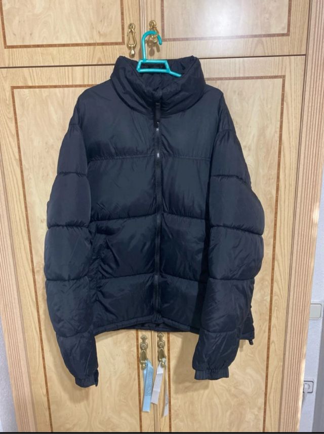 Giacchetta imbottita nera da uomo