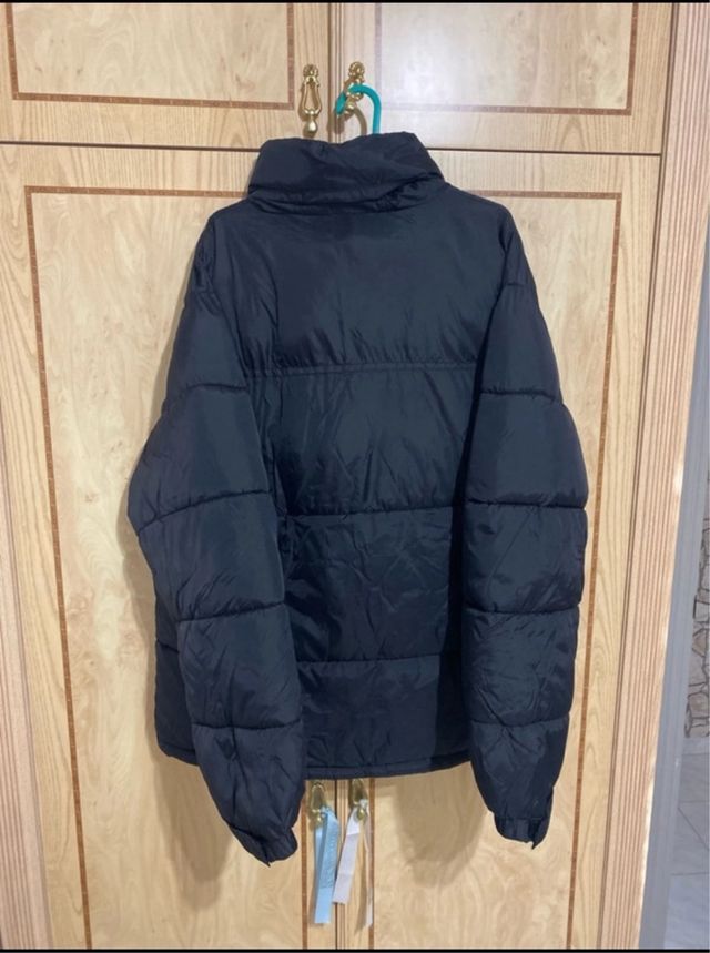 Giacchetta imbottita nera da uomo