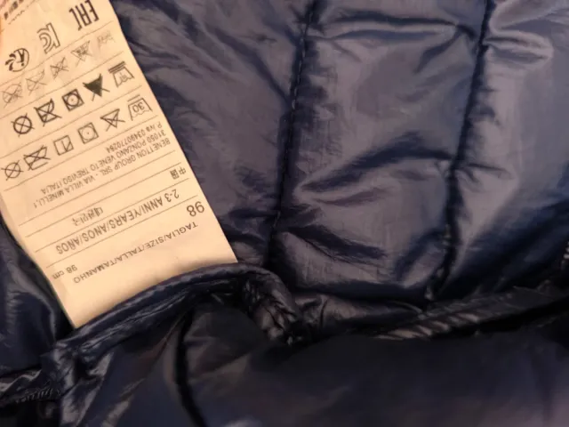 Chaqueta Benetton acolchada T.98