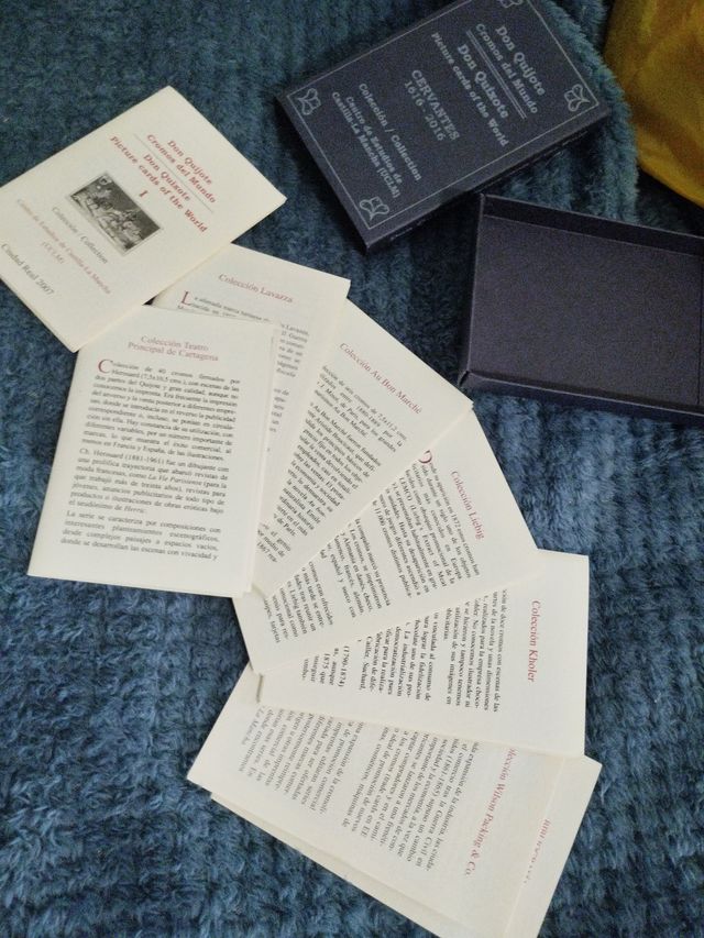 Don Quijote Cromos del Mundo Colección