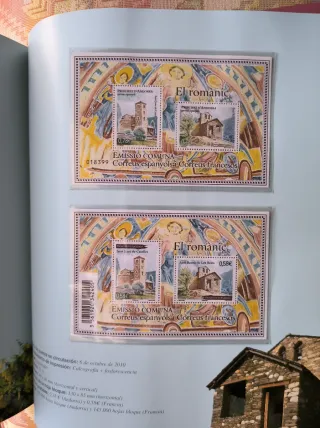 Libro Sellos España y Andorra 2010