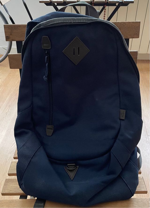 Mochila Mango Azul y Gris