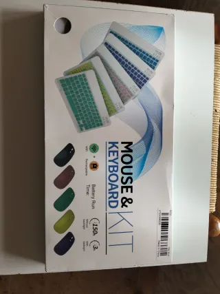 Teclado y Ratón Bluetooth Recargable