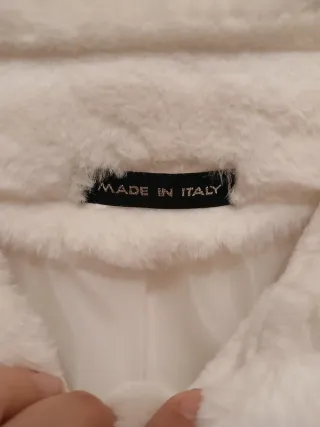 Pellicciotto bianco taglia unica
